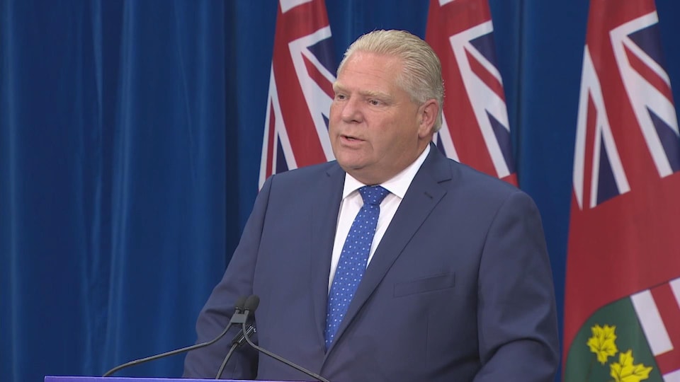 Doug Ford annonce que sa première mesure sera de sortir l'Ontario du marché du carbone.