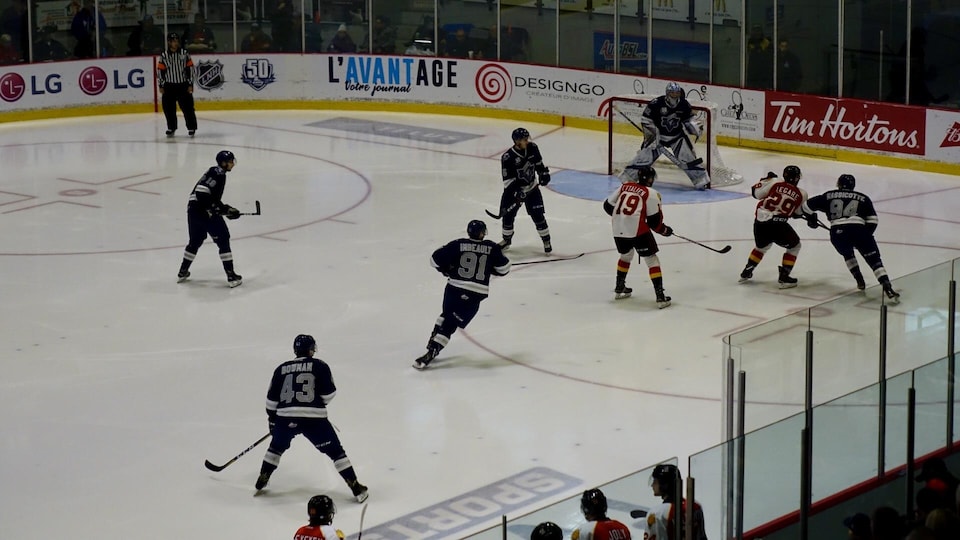 L’Océanic l’emporte haut la main sur le Drakkar RadioCanada.ca