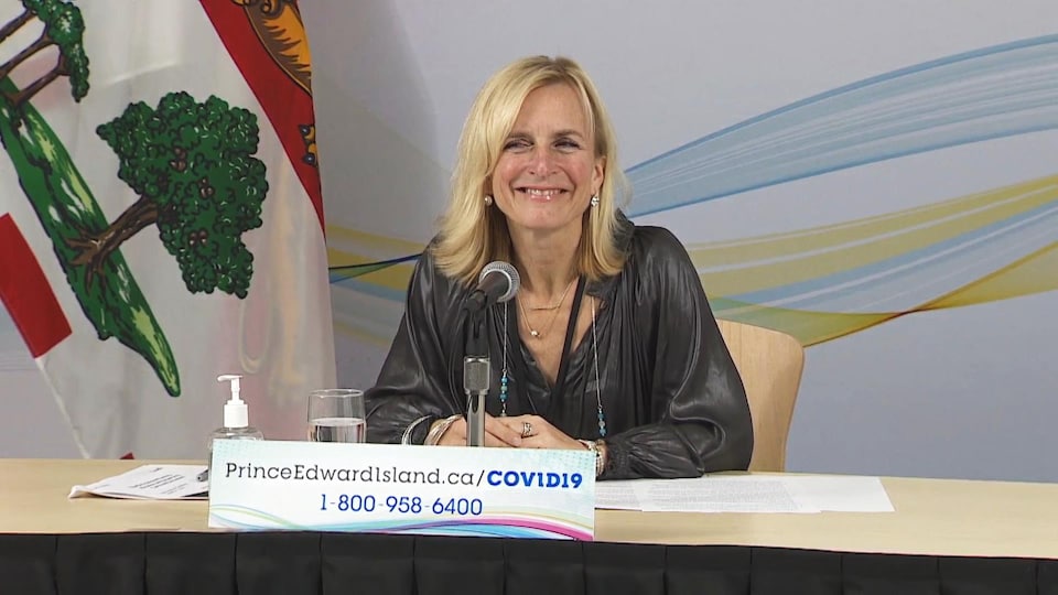 La Dre Heather Morrison, médecin hygiéniste en chef de l’Île-du-Prince-Édouard, le 11 décembre 2020.