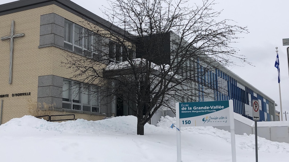 L'école de la Grande-Vallée, à Saint-Raymond