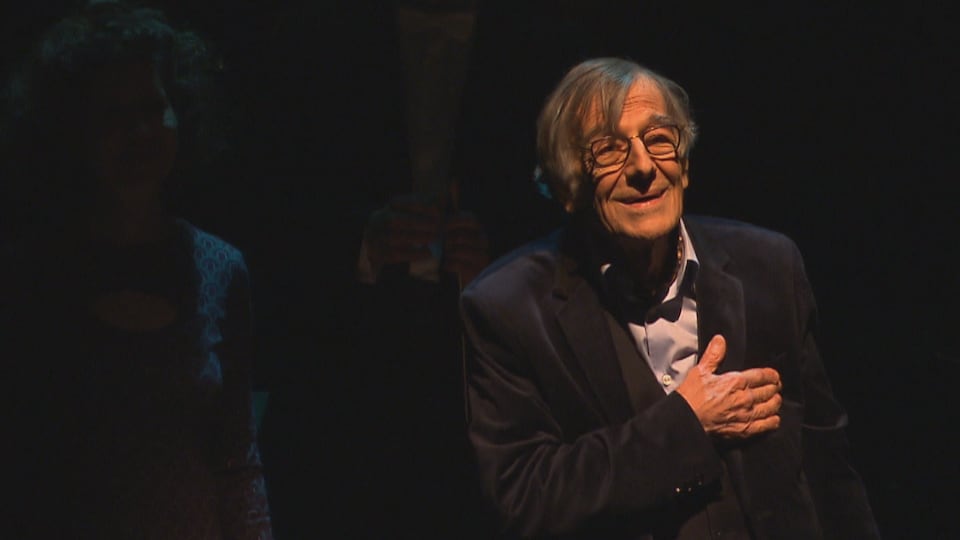Le comédien Edgar Fruitier livre un touchant discours durant la deuxième mouture d'« Edgar et ses fantômes ».
