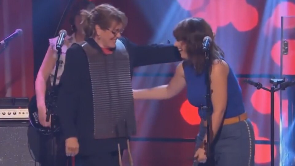 Édith Butler et Lisa LeBlanc.