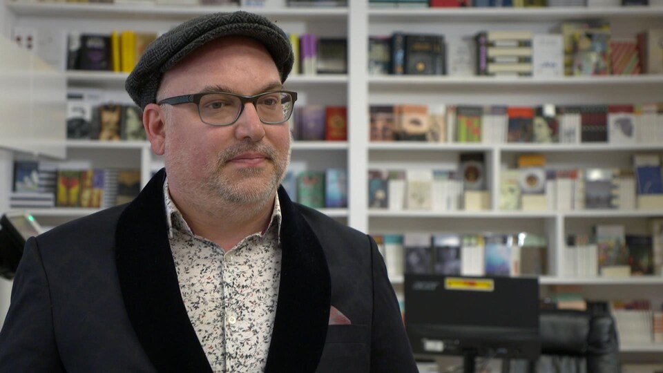 Le président des Éditions Alto, Antoine Tanguay.