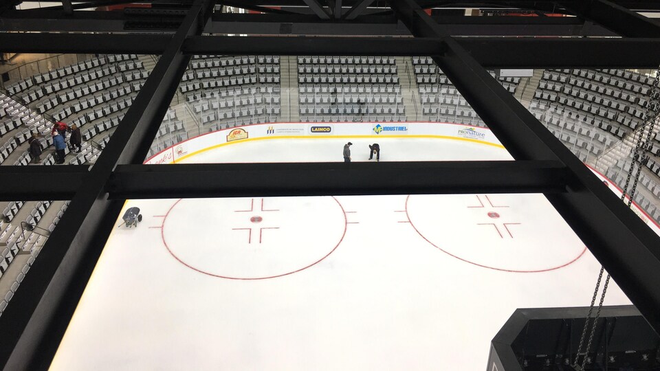 Edmundston découvre son nouvel aréna | ICI Radio-Canada.ca