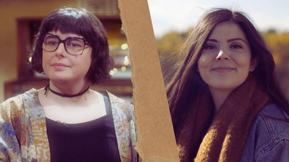 Montage avec les photos de Éemi et Renelle Ray.