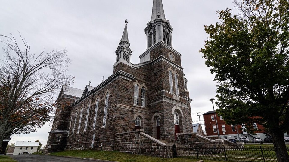 L'église Saint-François-Xavier de Rivière-du-Loup.