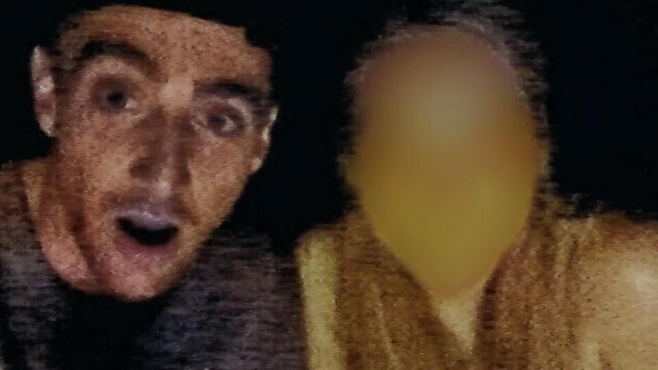 A selfie by Jacob Hoggard and a woman.