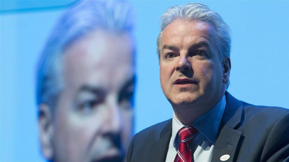 Le maire sortant de Sherbrooke, Bernard Sévigny