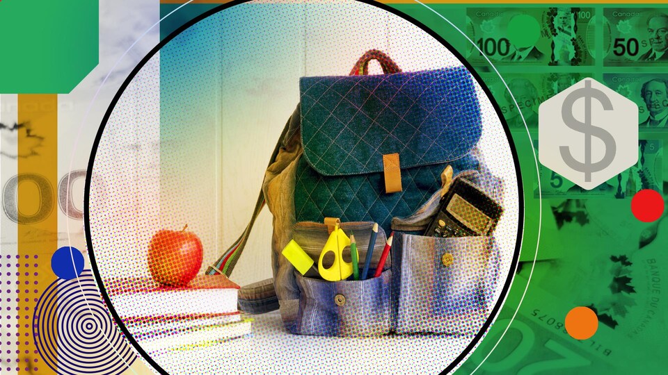 Des fournitures scolaires.