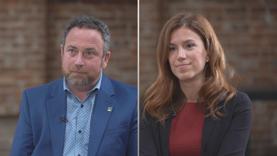 Jean Lamarche et Valérie Renaud-Martin en entrevue
