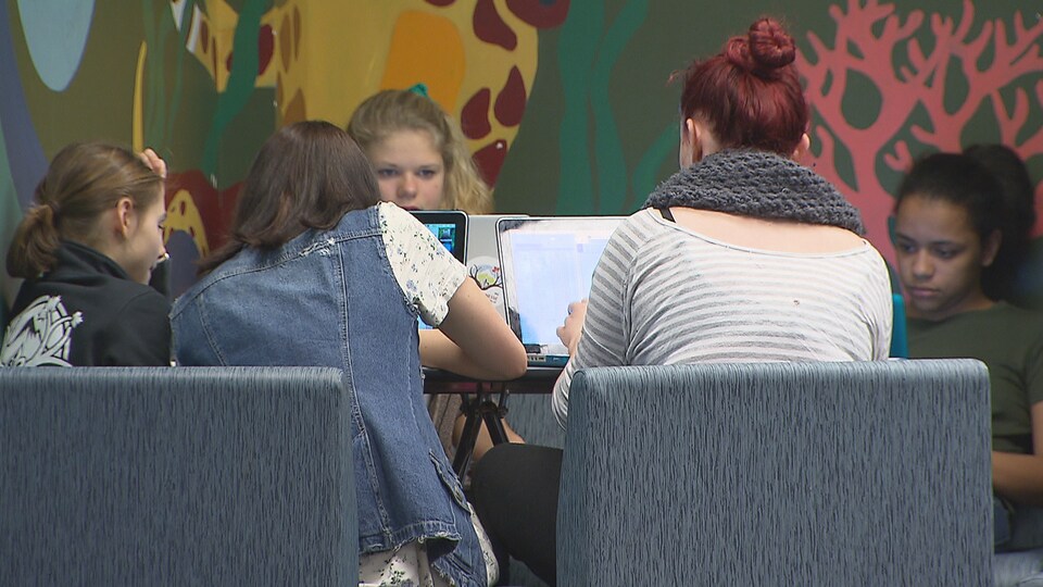 Des élèves du Conseil scolaire francophone