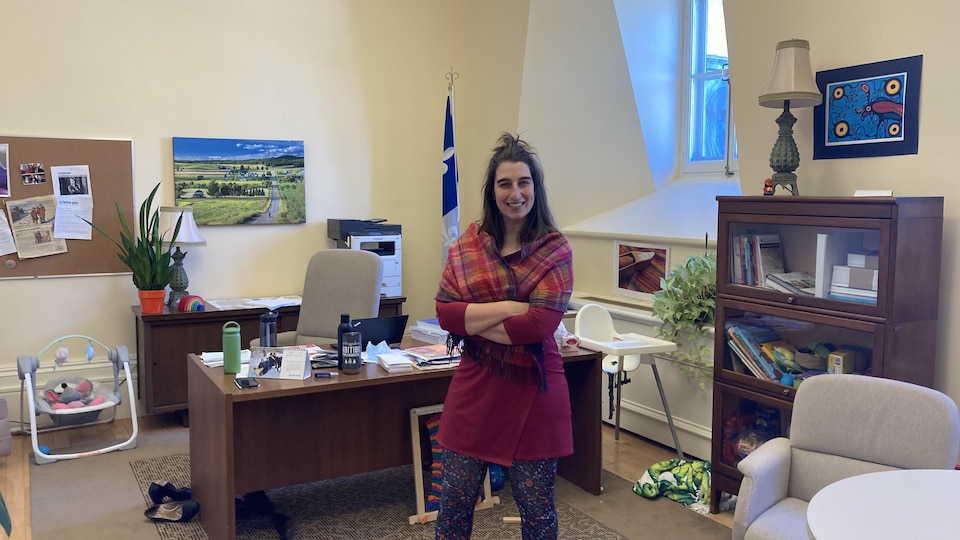 La députée de RouynNorandaTémiscamingue Émilise LessardTherrien