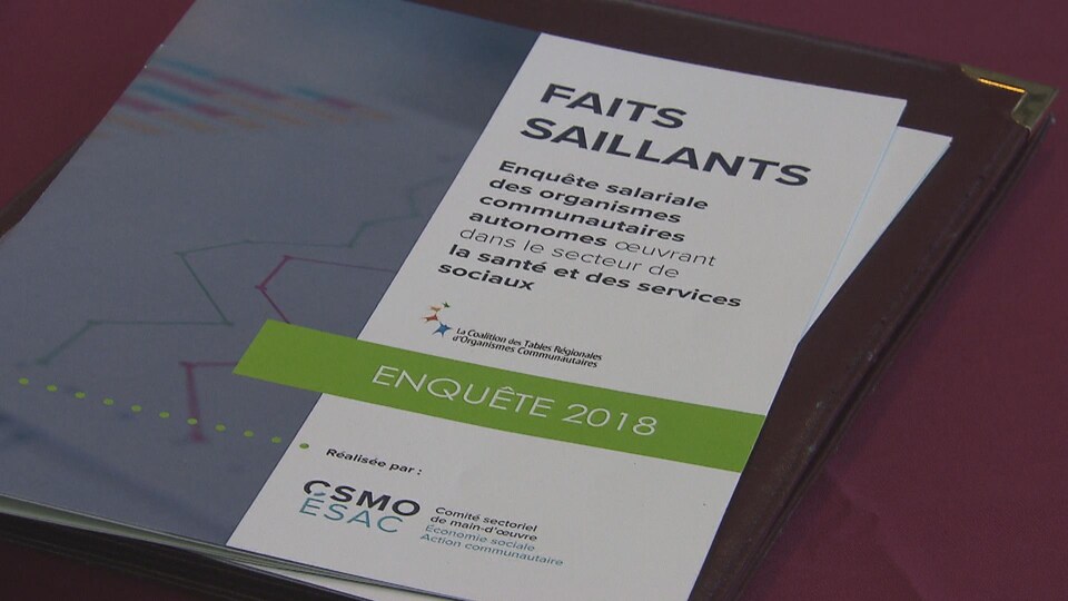 Le document des faits saillants de l'enquête.