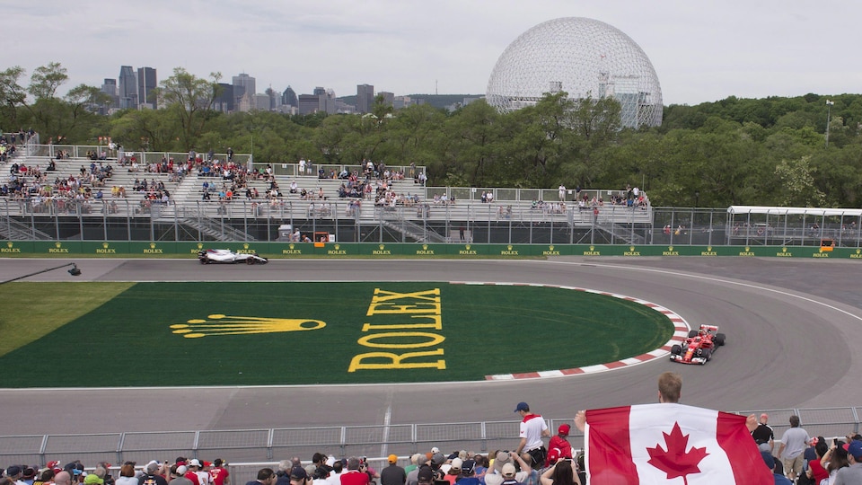 Le circuit Gilles-Villeneuve de l'île Notre-Dame