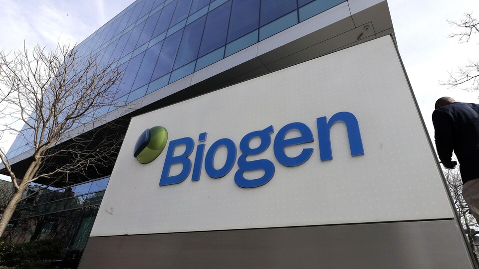 La façade de la pharmaceutique Biogen.