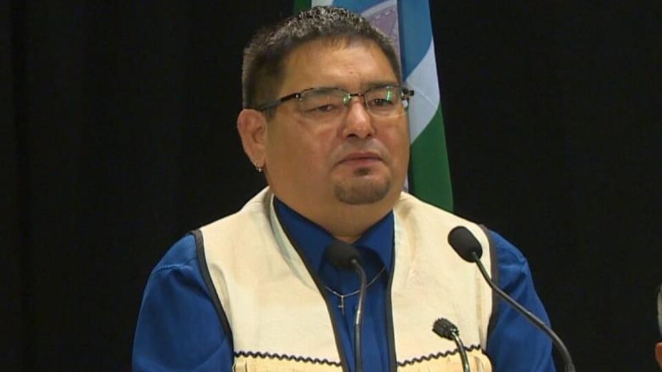 Etienne Rich, grand chef de la Nation Innu au Labrador