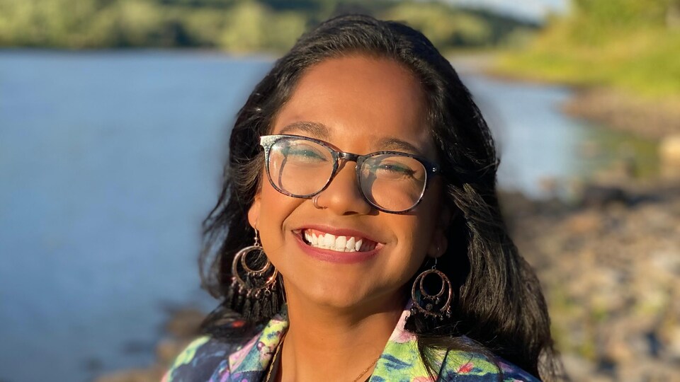 La directrice exécutive de l'Alliance étudiante du Nouveau-Brunswick, Wasiimah Joomun