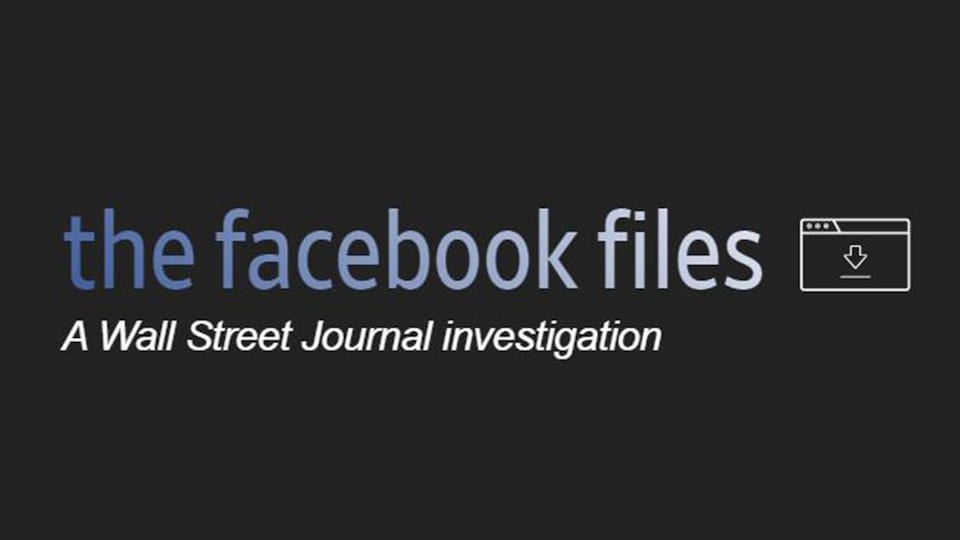 Il s'agit des mots "the Facebook Files".