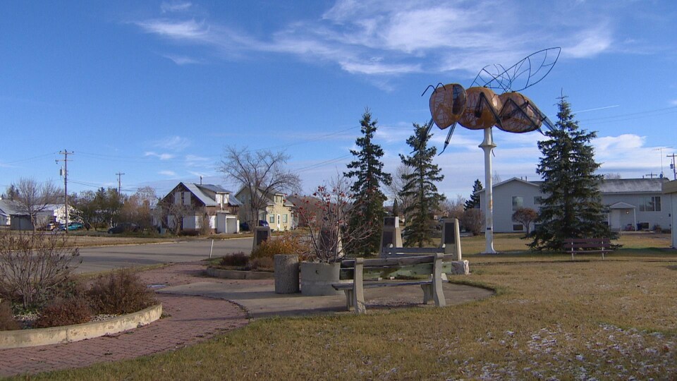 La municipalité de Falher dans le nord-ouest de l'Alberta.