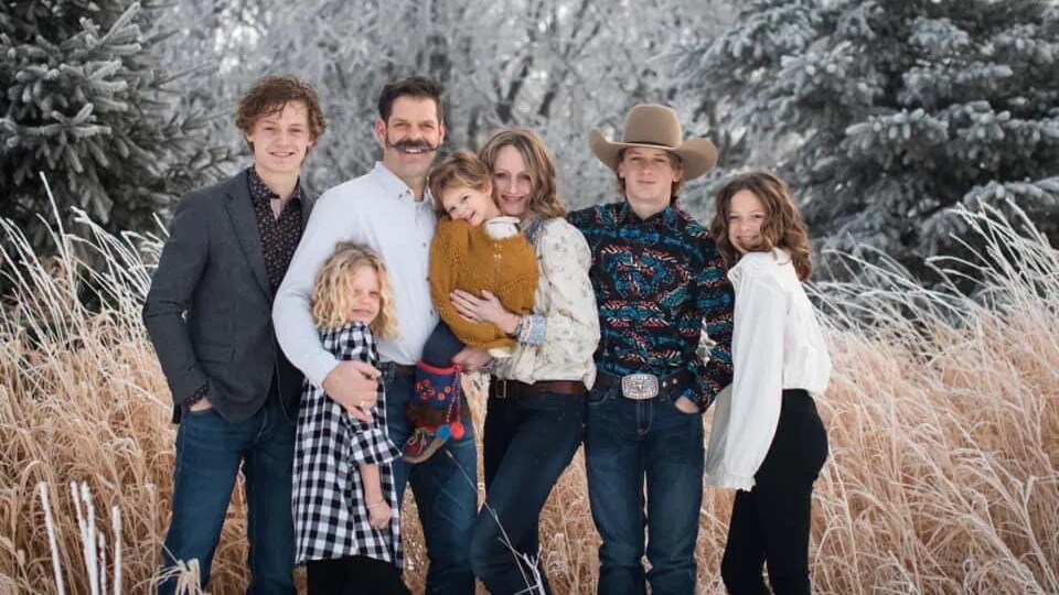 Une photo de la famille Balisky.