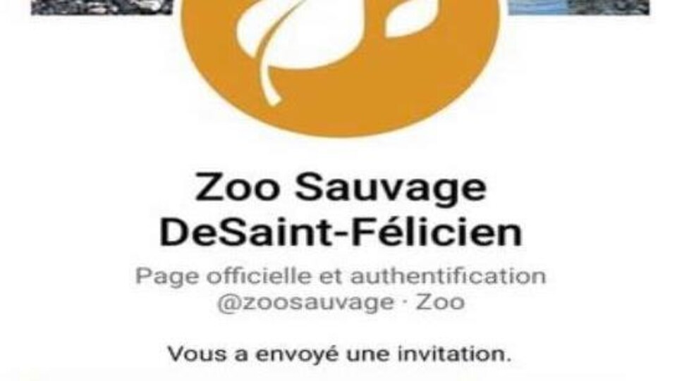 une capture d'une page facebook.