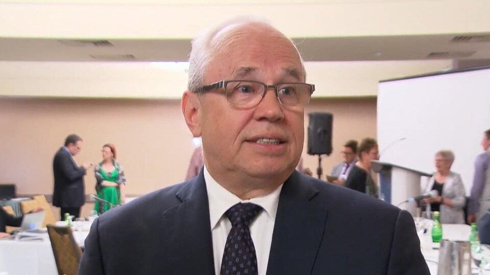 M. Johnson en entrevue après son élection