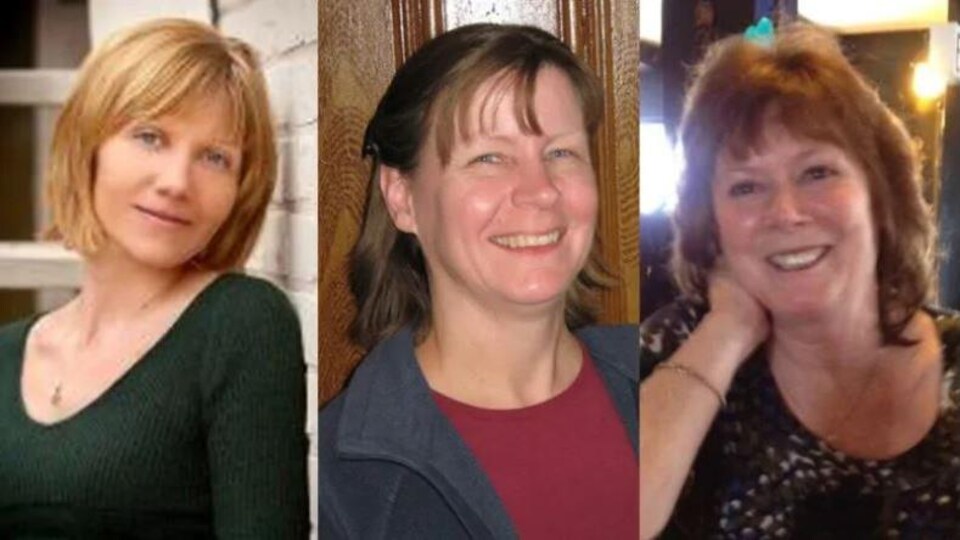 Photos of three female murder victims on September 22, 2015, in Renfew County. 