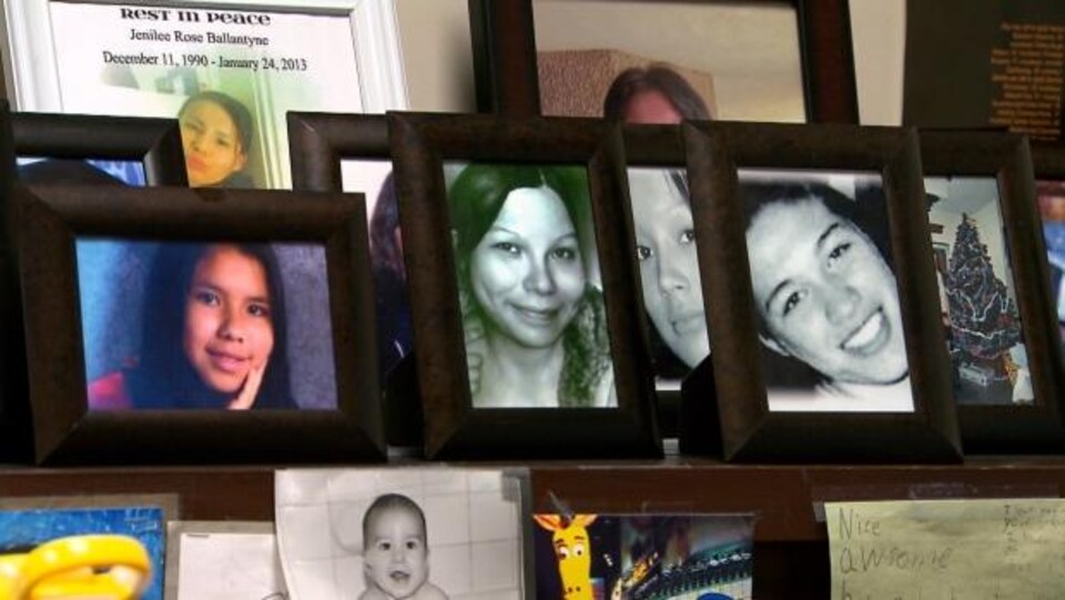 Des portraits de femmes et filles autochtones disparues et assassinées