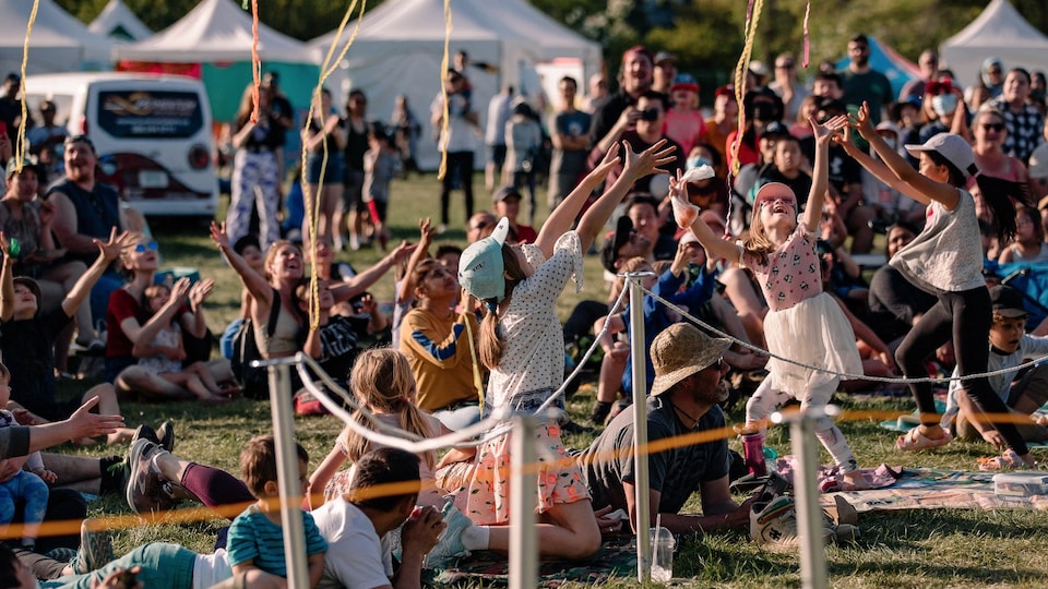 Le Festival pour enfants de Saskatoon, en Saskatchewan, en 2022.