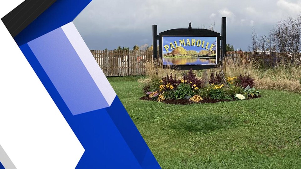 L'entrée de la municipalité de Palmarolle en Abitibi-Ouest.