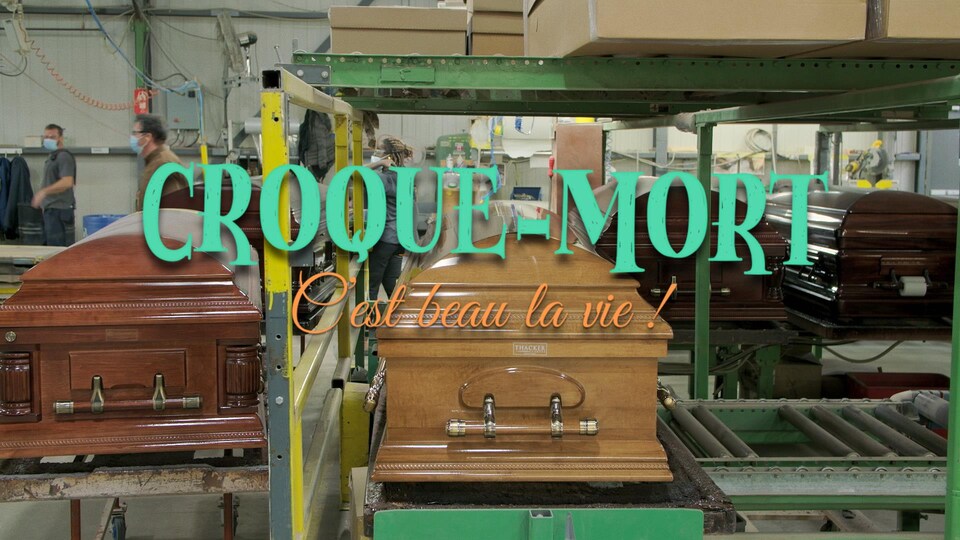 Une usine de fabrication de cercueils.