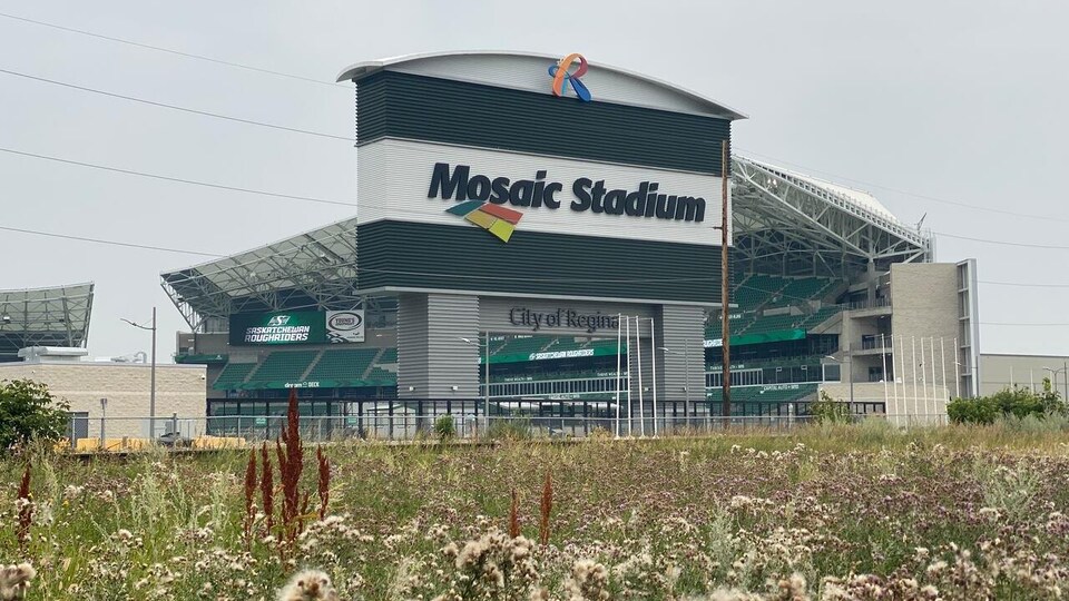 Le stade Mosaic, à Regina.