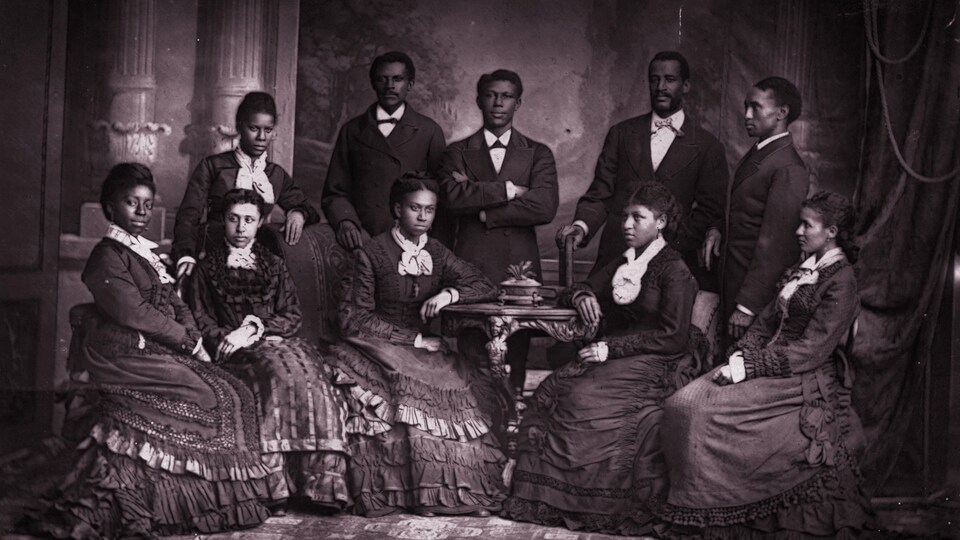 The Fisk Jubilee Singers, an African-American choir.