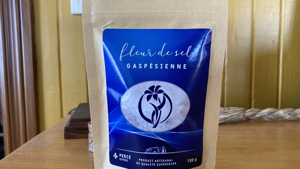 La fleur de sel conçue en Gaspésie est en voie d'être commercialisée.
