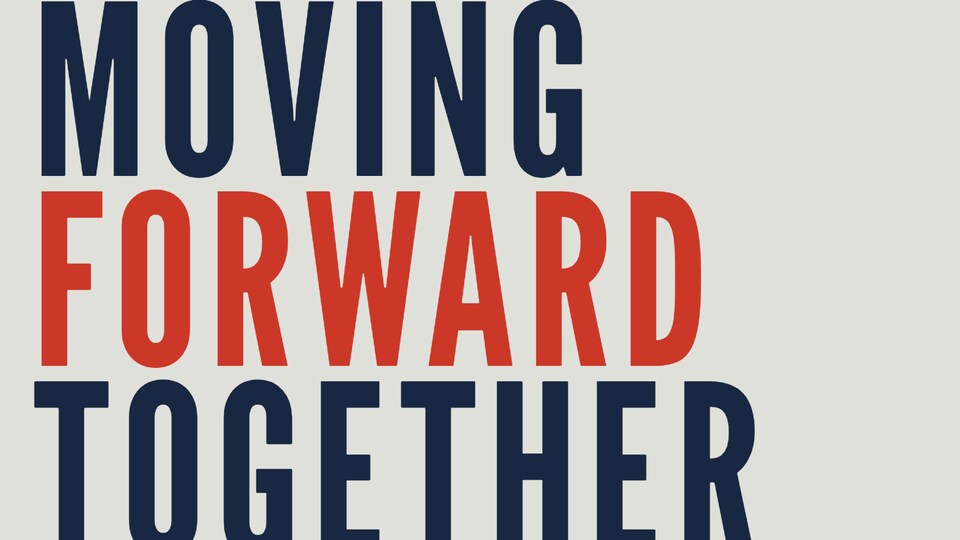 Le slogan du parti Forward