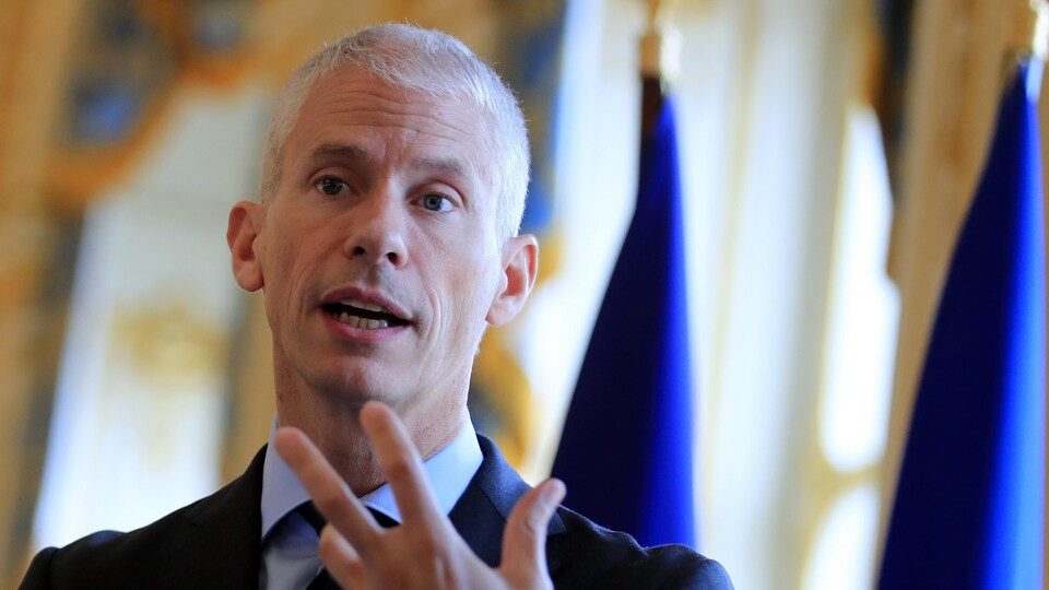 Portrait du ministre Franck Riester