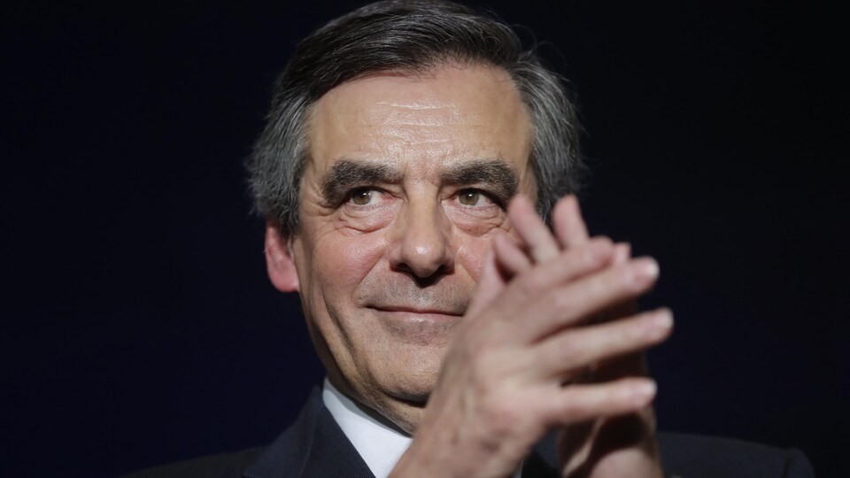 Le candidat de la droite pour l'élection présidentielle, François Fillon