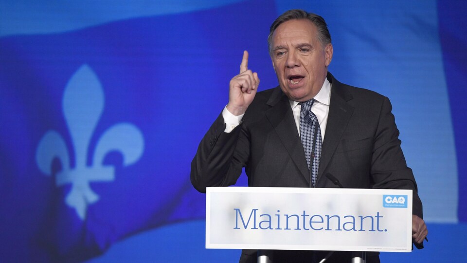 Le premier ministre désigné Francois Legault.