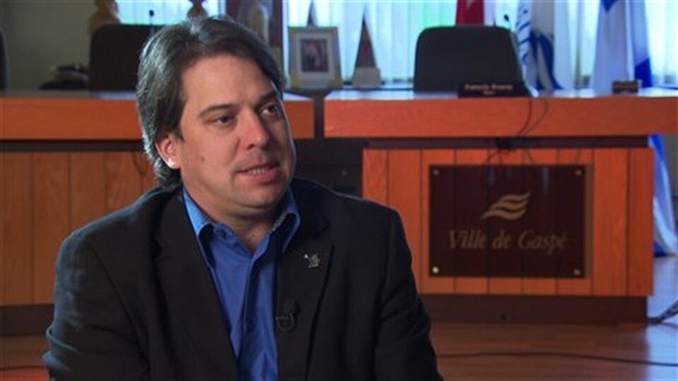 François Roussy, ancien maire de Gaspé