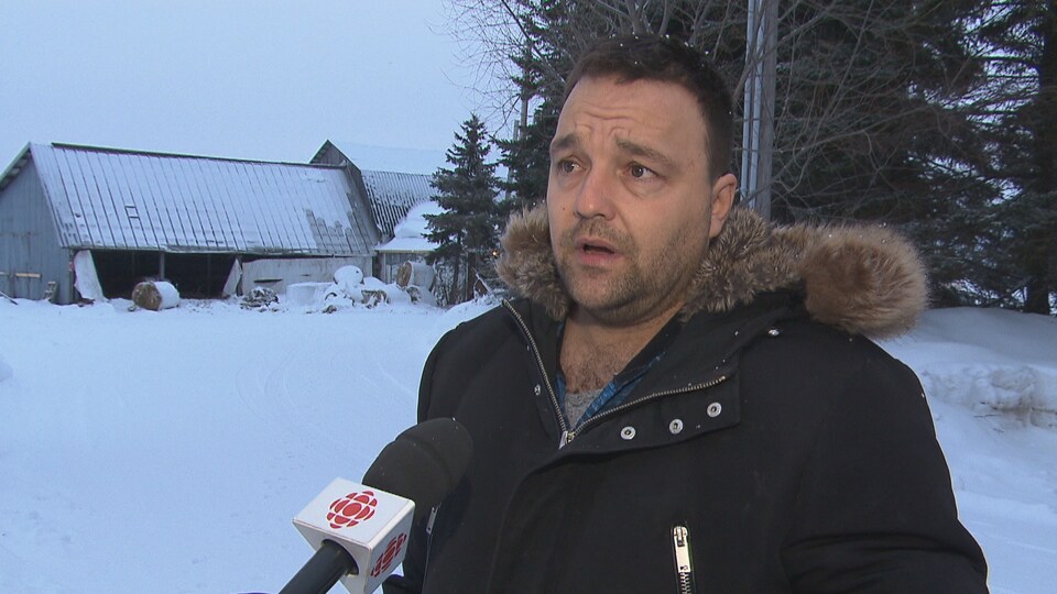Frédéric Maltais en entrevue.