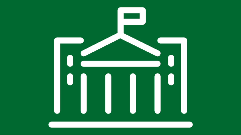 Icône graphique d'une université