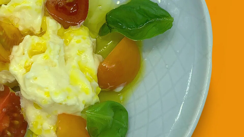 De la stracciatella.