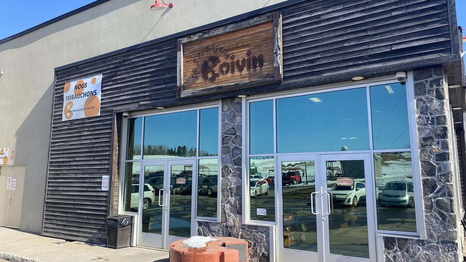 La façade de la Fromagerie Boivin.