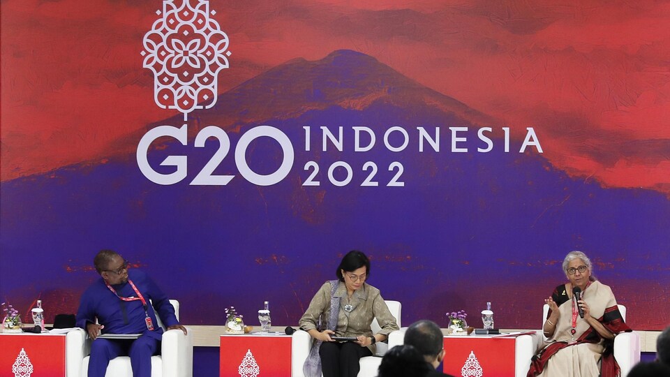 Le logo officiel du G20 en Indonésie.