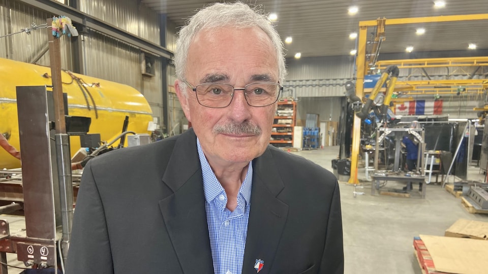 Gaétan St-Jean est le président et fondateur d'EBM Laser. Il devra transférer une partie de ses activités à Lévis pour répondre aux besoins de Chantier Davie. 