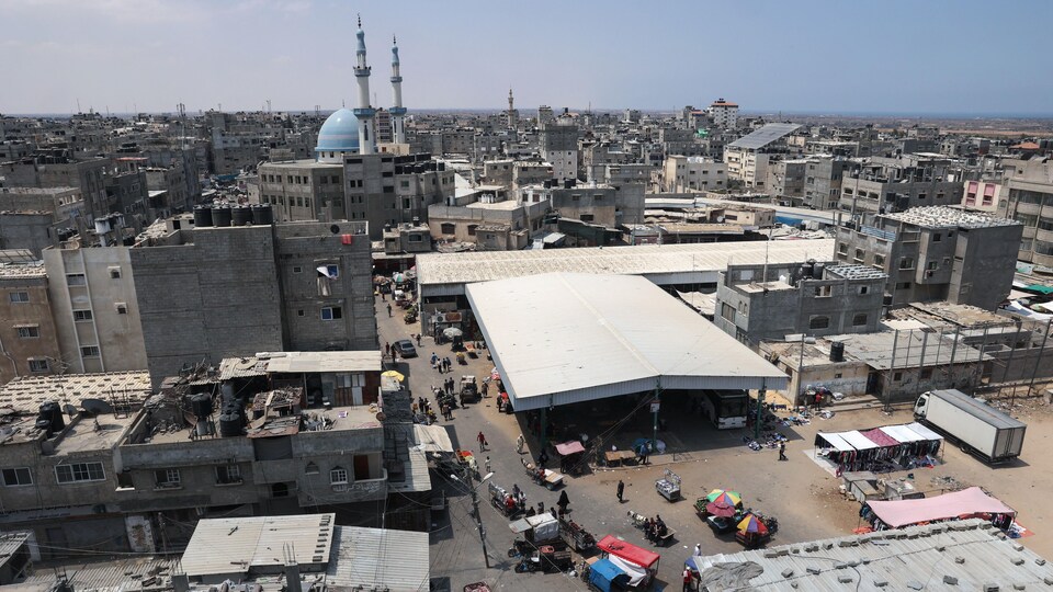 La ville palestinienne de Rafah.