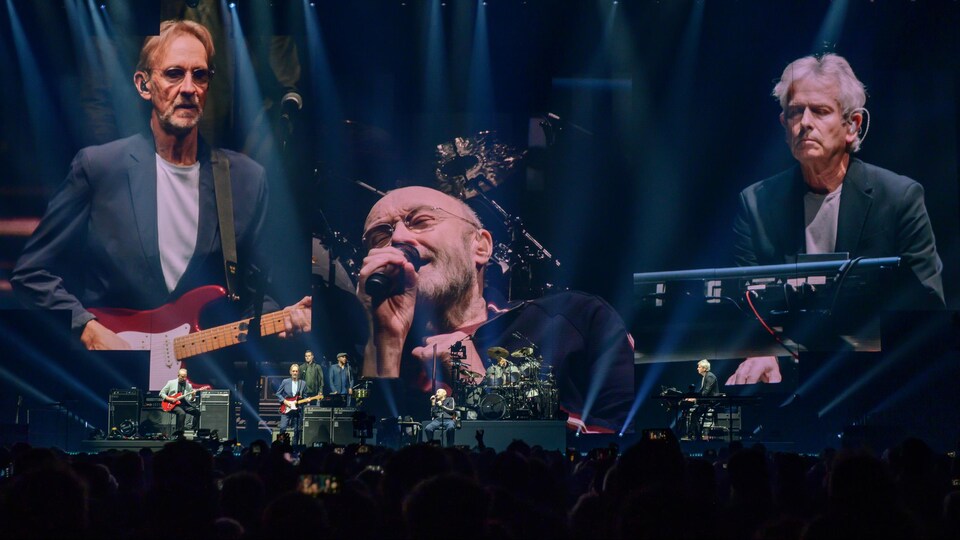 Genesis, en concert.