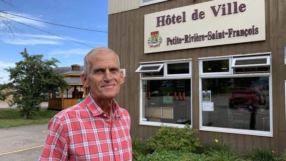 Gérald Maltais, maire de Petite-Rivière-Saint-François