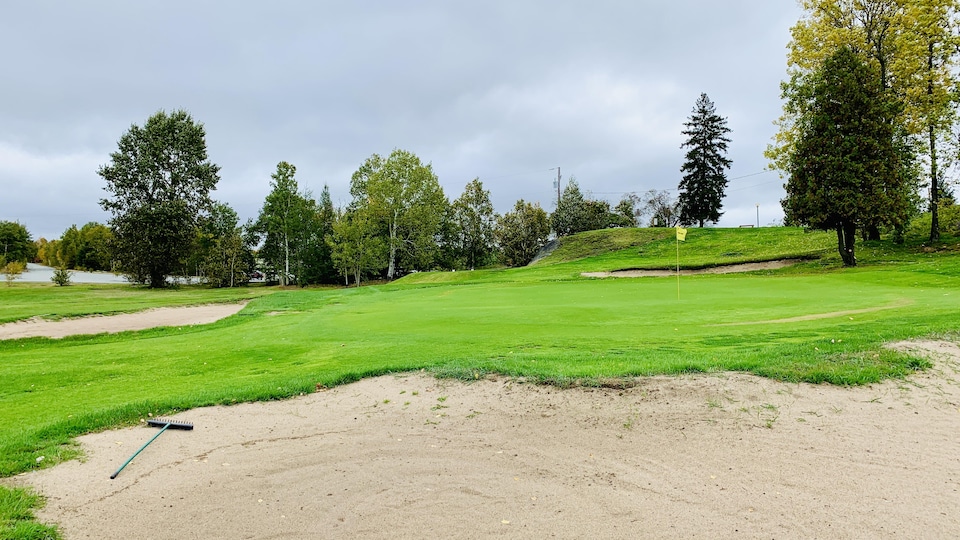 Un vert au Club de golf Noranda
