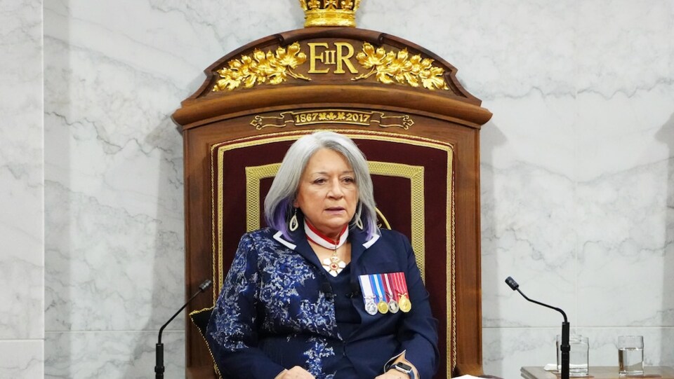 Mary Simon, gouverneure générale du Canada.